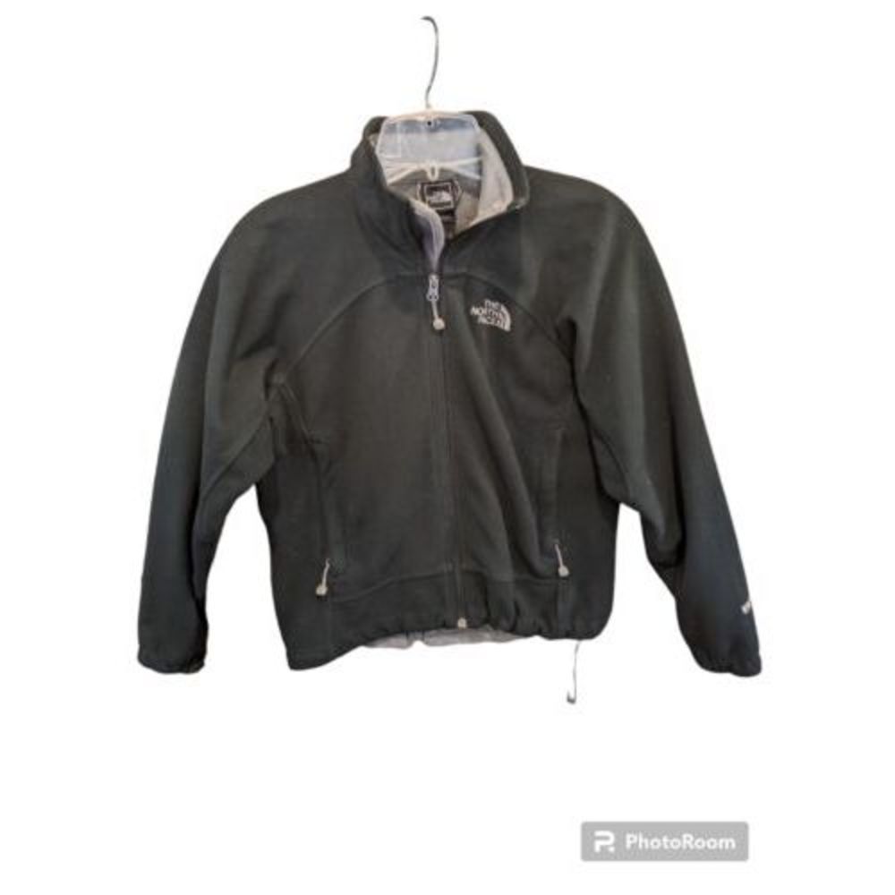 The North Face Windwall Full Zip Fleece Jacket Black Womens XS